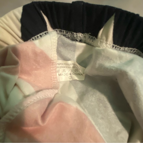 American Flag Print Leggings Size M/L - Picture 3 of 3